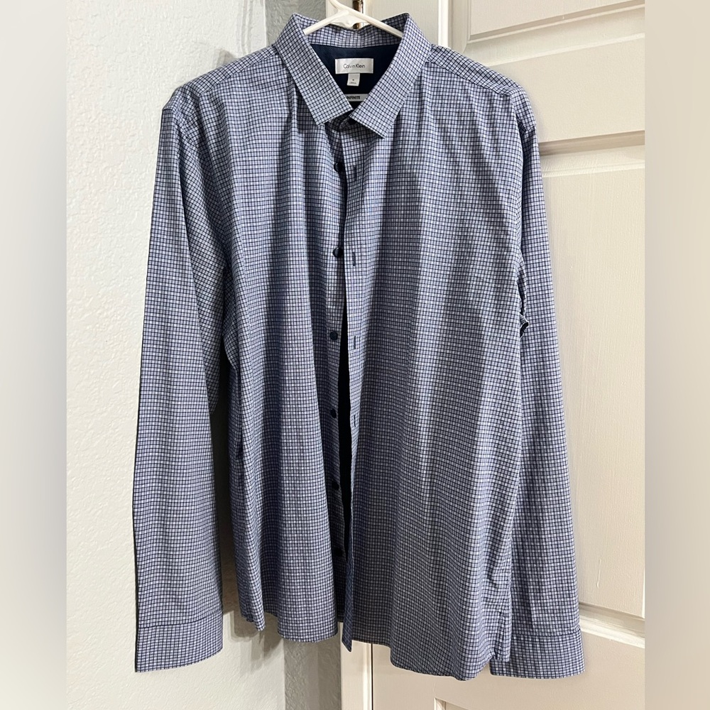 Calvin Klein cotton Infinite button down shirt